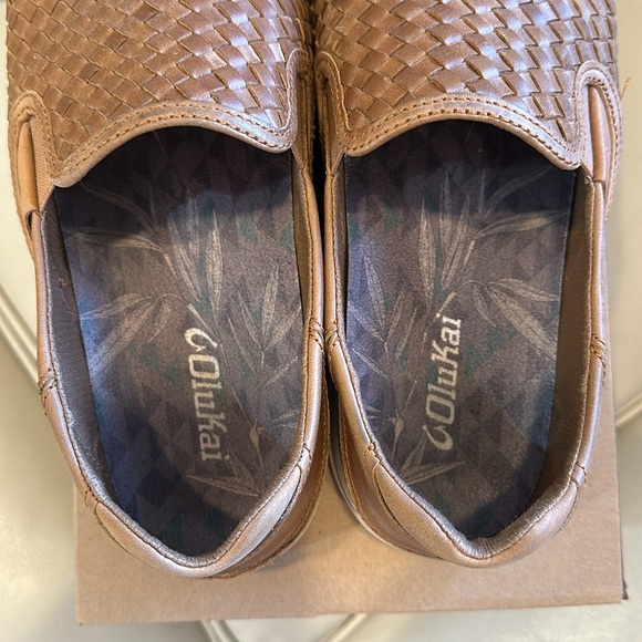 OluKai Lae‘ahi Lauhala - Men’s Woven Leather Shoes - Picture 3 of 10